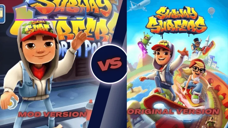 Subway Surfers Original APK vs Mod APK 4 subway surfers mod